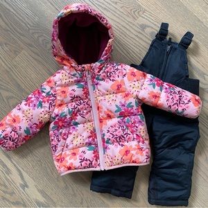 SIZE 12 MONTHS GIRLS SNOWSUIT